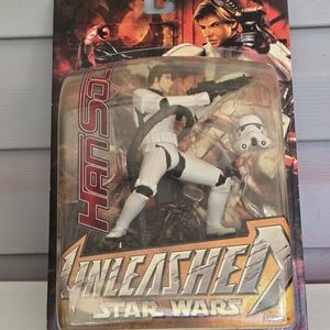 HAN SOLO Star Wars Unleashed Figure Hasbro 2005 *See Pictures